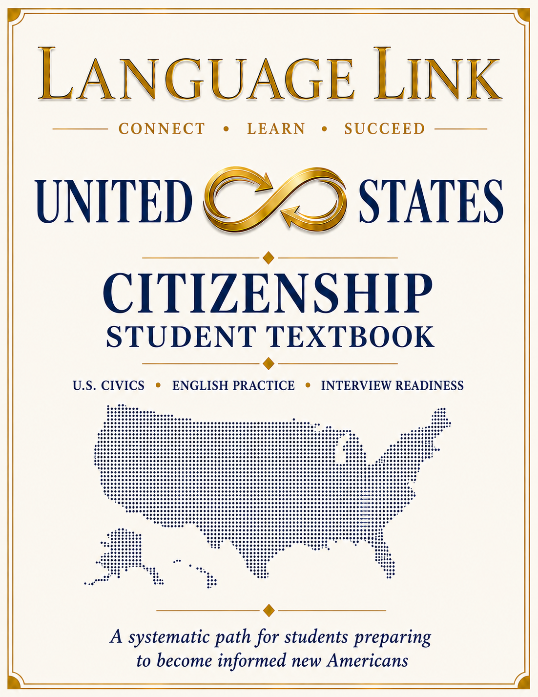 United States Citizenship Student Textbook cover